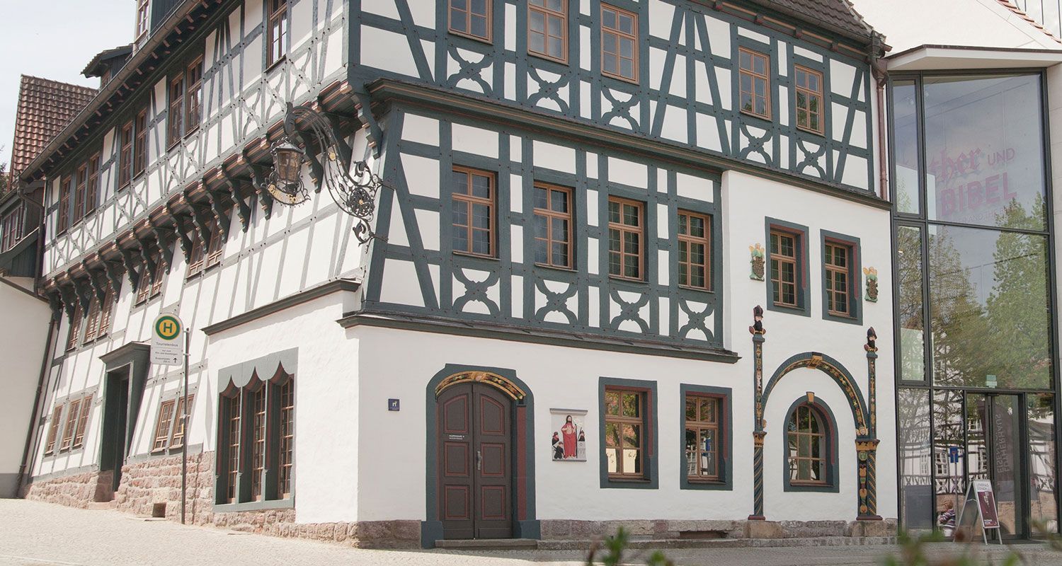 Außenansicht des Lutherhauses Eisenach